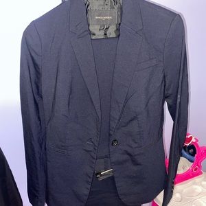 Size 0 Navy Full pantsuit from Banana Republic